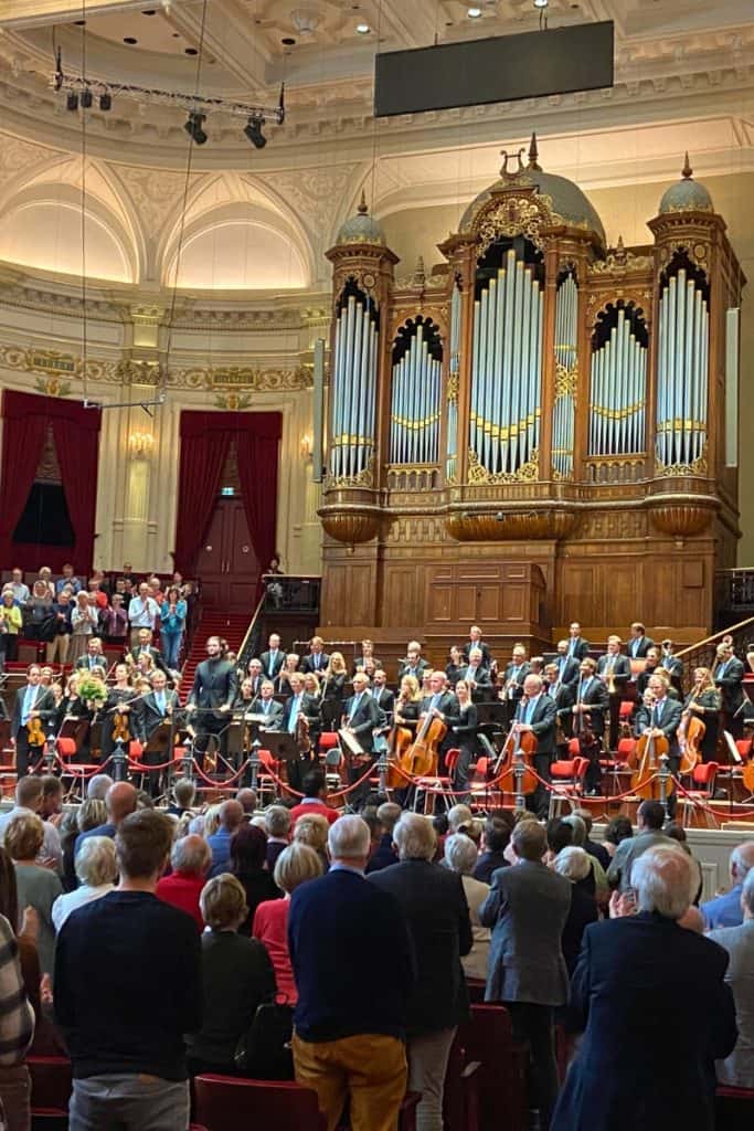 Ein Konzert im Concertgebouw zu besuchen ist ein Erlebnis.