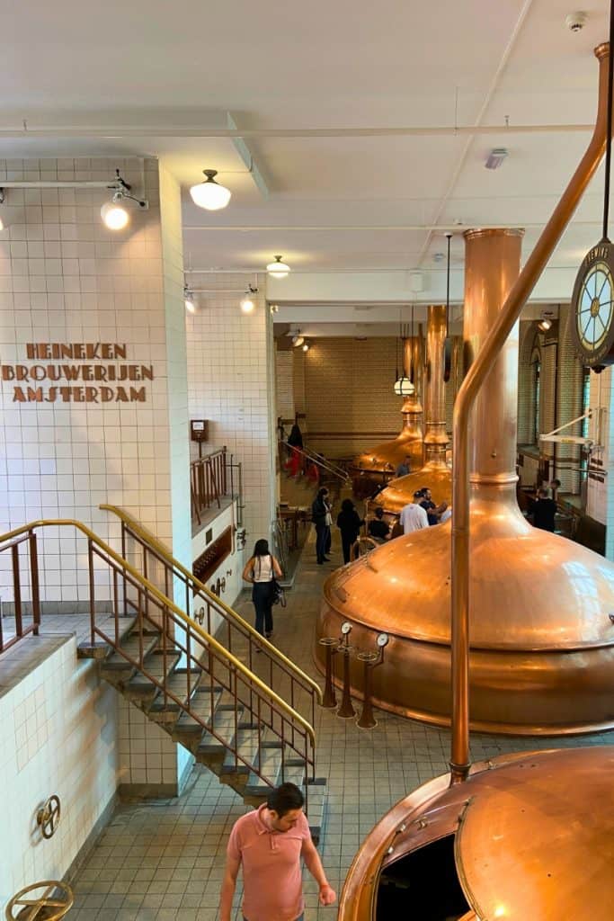 Die Heineken Experience gehört zu den Top 30 Sehenswürdigkeiten Amsterdam.